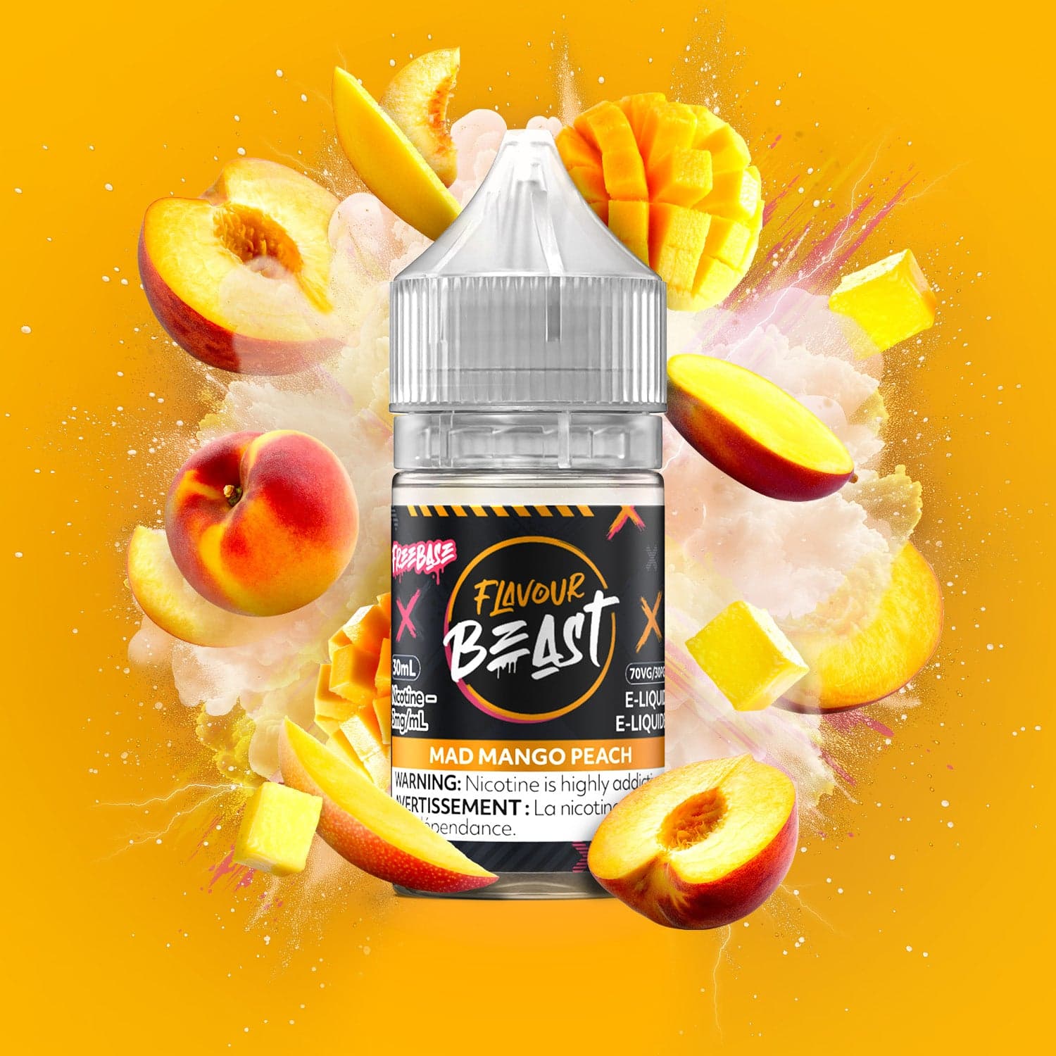 Flavour Beast Freebase – Mad Mango Peach