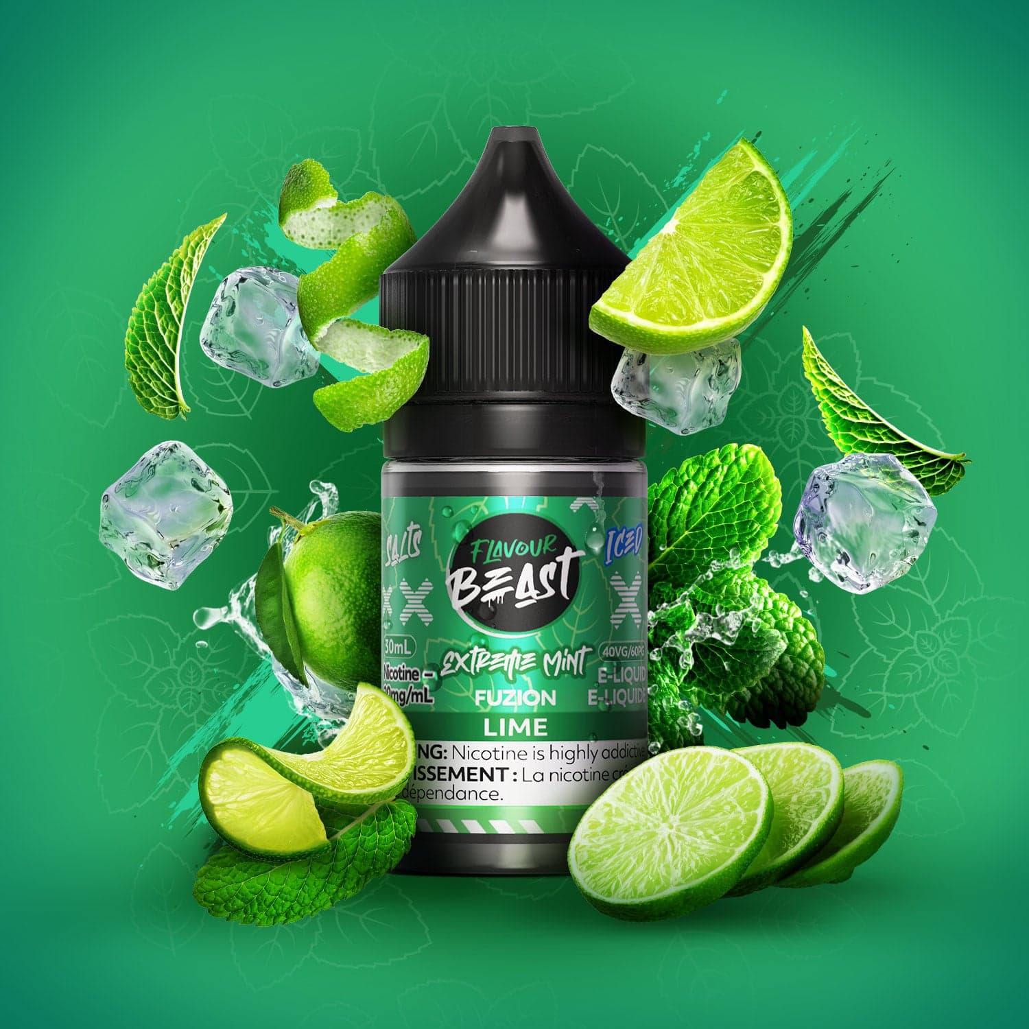 Fuzion E-Liquid – Extreme Mint Lime Iced